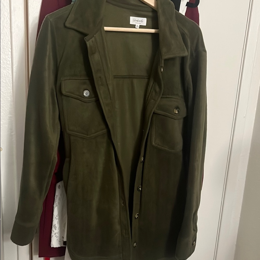 Olive Green Corduroy Jacket